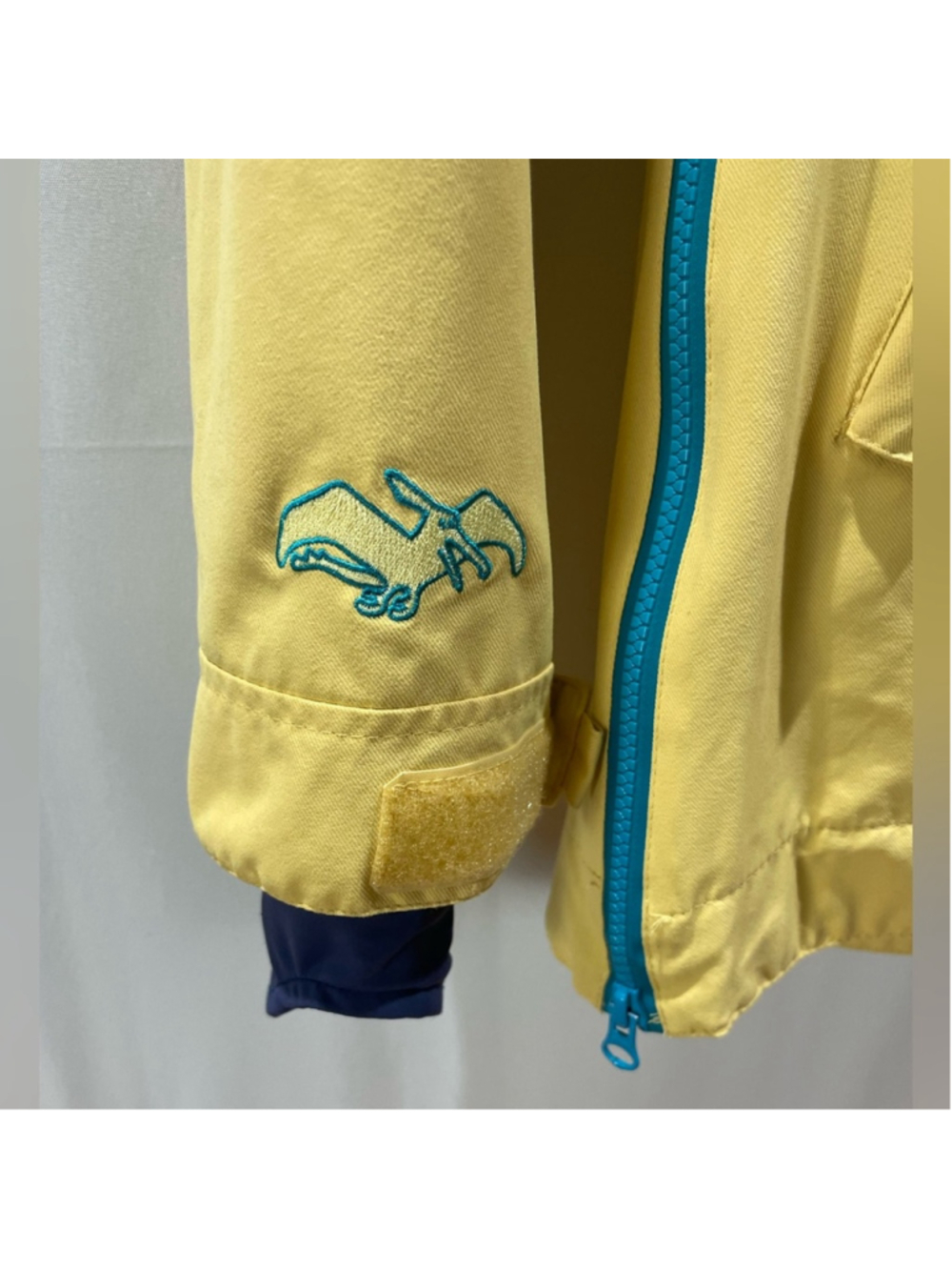 Airblaster Yellow Pullover Anorak Shell Size S - Picture 6 of 11